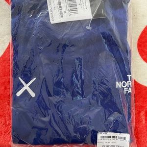 The North Face x KAWS Tee Blue Medium brand new deadstock